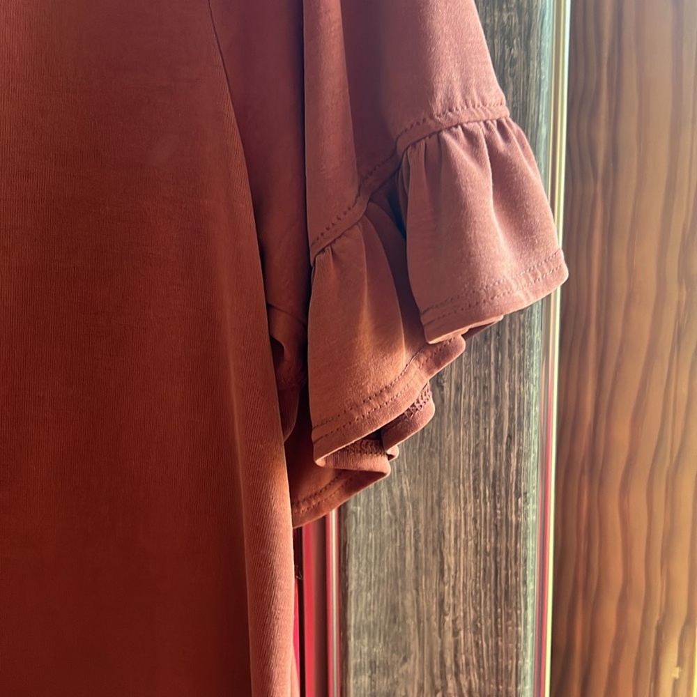Rust Blouse - image 2